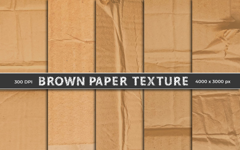 Brown paper texture background. Cardboard texture. Crumpled paperboard Background