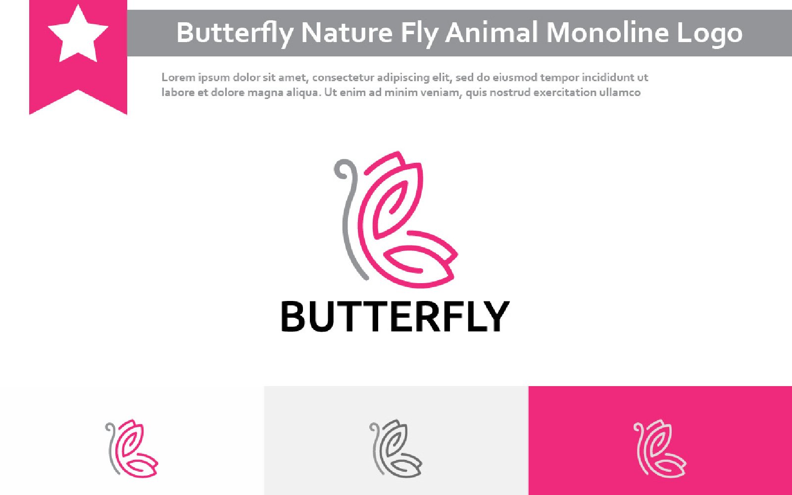 Template #309471 Nature Fly Webdesign Template - Logo template Preview