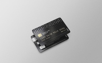 Credit Card or Debit Card Mockup PSD Template Vol 01