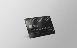 Credit Card or Debit Card Mockup PSD Template Vol 02