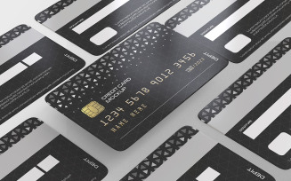 Credit Card or Debit Card Mockup PSD Template Vol 14