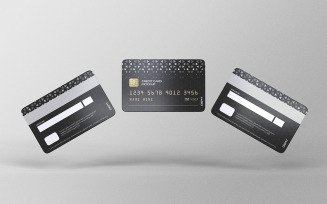 Credit Card or Debit Card Mockup PSD Template Vol 15