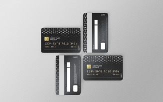 Credit Card or Debit Card Mockup PSD Template Vol 18