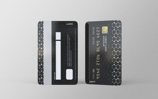 Credit Card or Debit Card Mockup PSD Template Vol 19