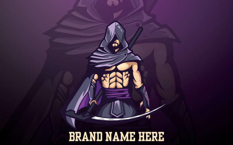 Gamer Mascot Logo Template