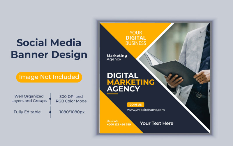Digital Marketing Agency New Banner Social Media