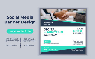 Digital Marketing Agency Social Media Banner Design