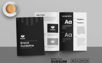 Minimal Brand Style Guideline Template