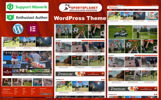 Sports Planet - News & Magazine WordPress Theme