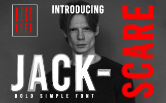 Jackscare - Sans Serif Font