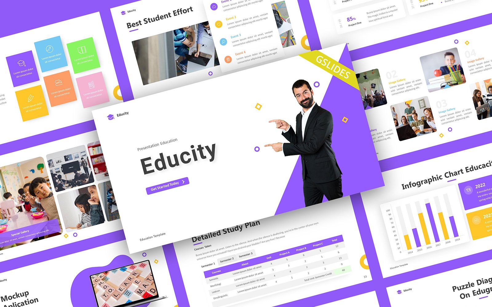 Template #309903 Course Creative Webdesign Template - Logo template Preview