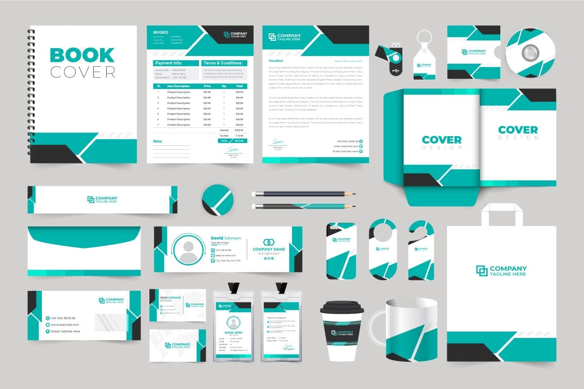 Template #309949 Brand Guideline Webdesign Template - Logo template Preview