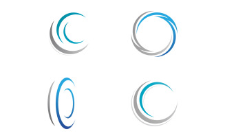 Circle logo template vector icon design V10