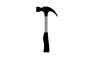 Hammer logo vector illustration design V5