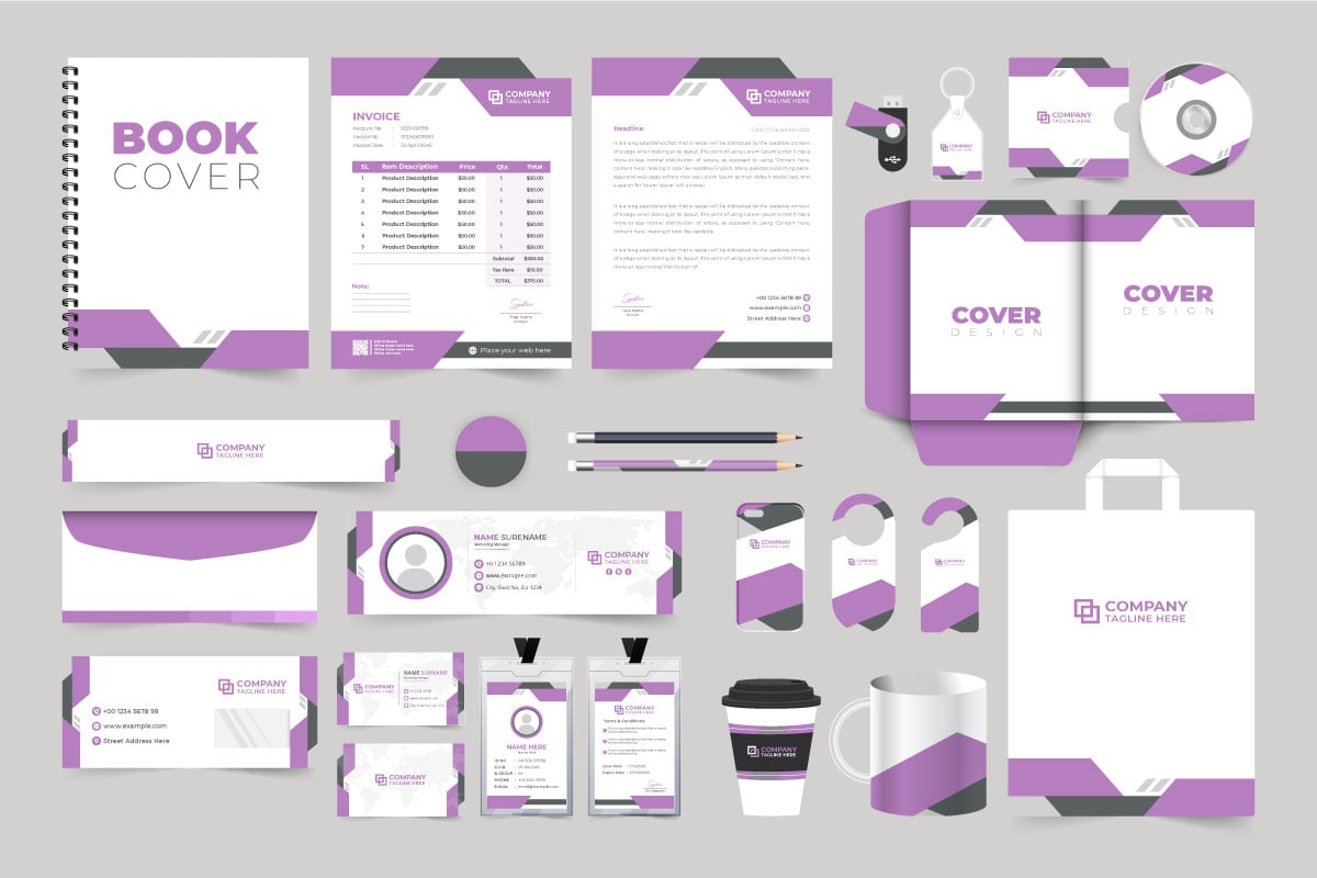 Kit Graphique #310042 Brand Guideline Divers Modles Web - Logo template Preview