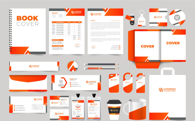 Corporate business brand promotion Corporate Identity