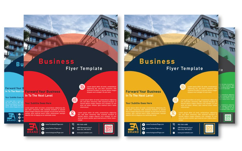 Creative Business Flyer Template - Flyer Template Corporate Identity