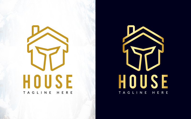 Knight House Royal Properties Logo Logo Template