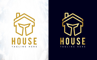 Knight House Royal Property Logo Design