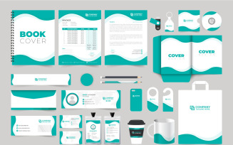 Office stationery template collection