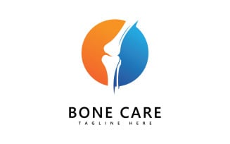 Bone logo icon vector template V1