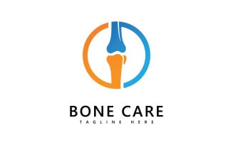 Bone logo icon vector template V2