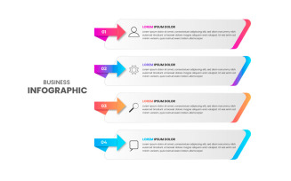 Presentation business infographic design template vector idea