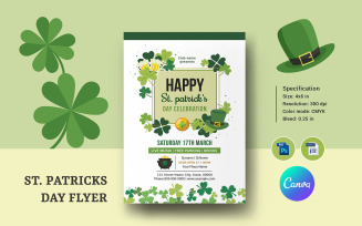 Printable Saint Patrick’s Day Invitation Flyer