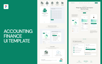 Accounting Finance UI Template