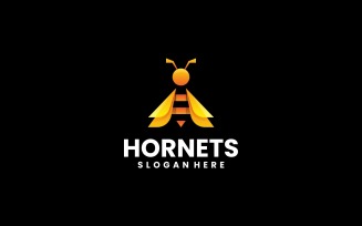 Hornets Gradient Colorful Logo