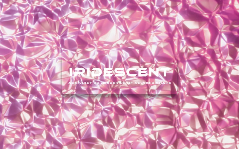 Iridescent Voronoi Background 5