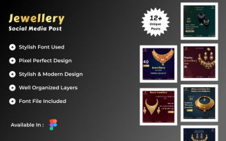 Jewellery - Social Media Post Design Template