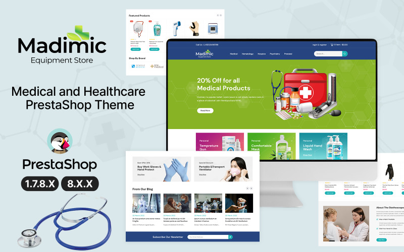 Madimic - Medical and Drug PrestaShop Theme