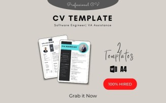 Modern and Creative Resume Template | MS Word Resume Template | Professional CV