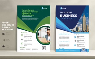 Corporate Business Flyer Brochure Design Template Free Vector Corporate Identity Template