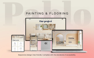 Painter and Flooring Website With Wordpress Elementor Kit