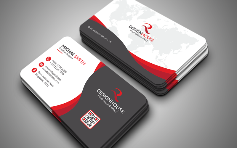 Business Card Templates Corporate Identity Template v154