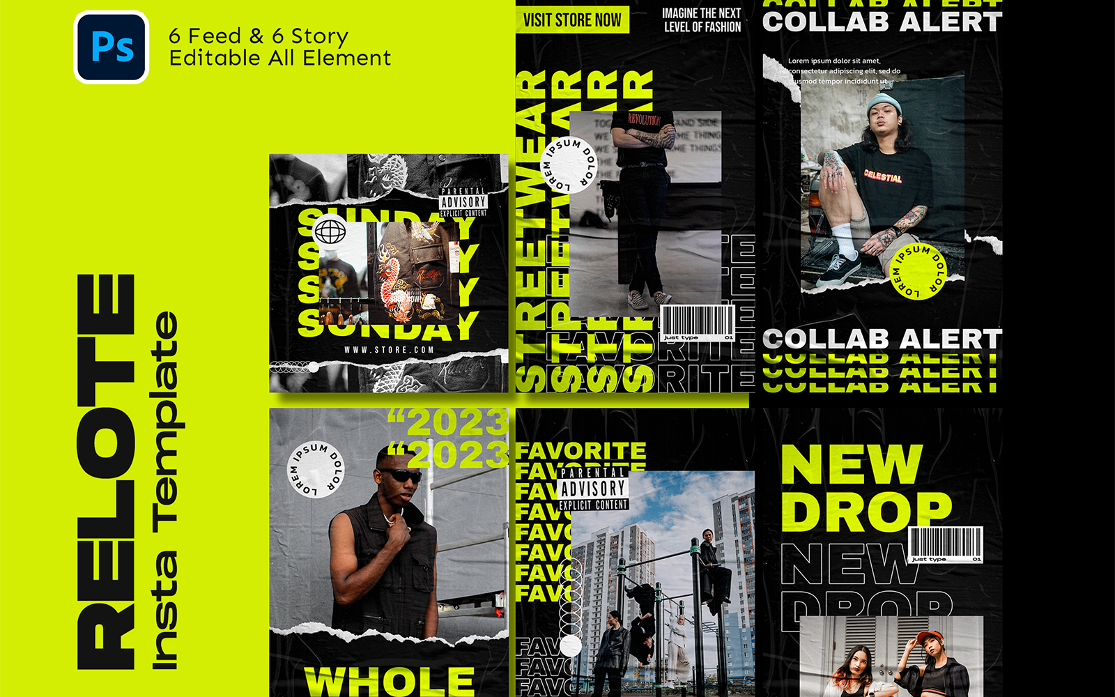 Kit Graphique #310689 Fashion Sale Divers Modles Web - Logo template Preview