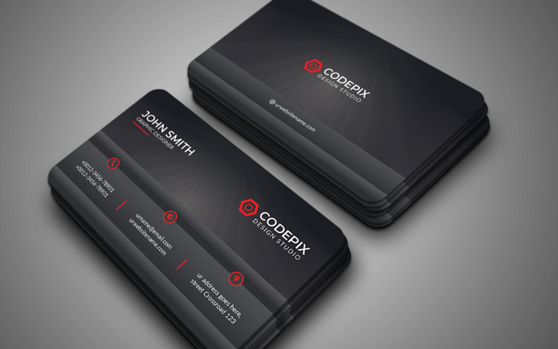 Business Card Templates Corporate Identity Template v156