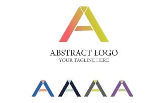 Abstract Logo - Letter A Logo