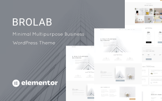Brolab - Multipurpose Business WordPress Theme