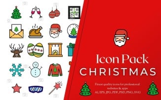 Christmas Mega Pack (50 high quality Icons)