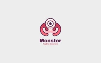 Monster Mascot Logo Design