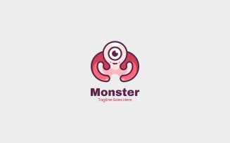 Monster Mascot Logo Design