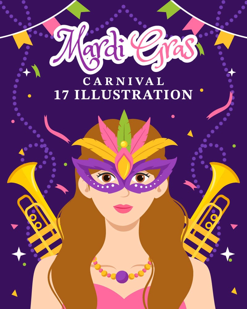 Kit Graphique #310814 Mardi Gras Divers Modles Web - Logo template Preview