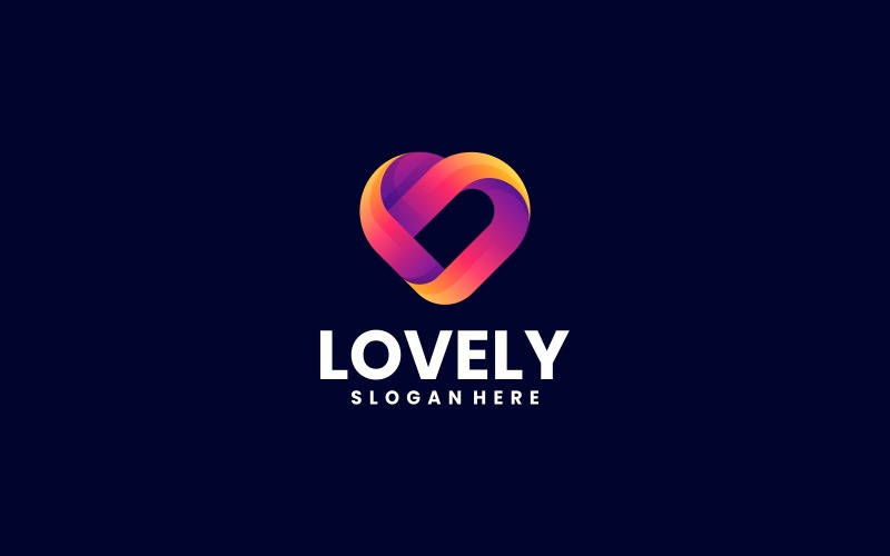 Lovely Gradient Colorful Logo 2 Logo Template