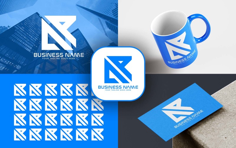 Professional AP Letter Logo Design For Your Business - Brand Identity Logo Template