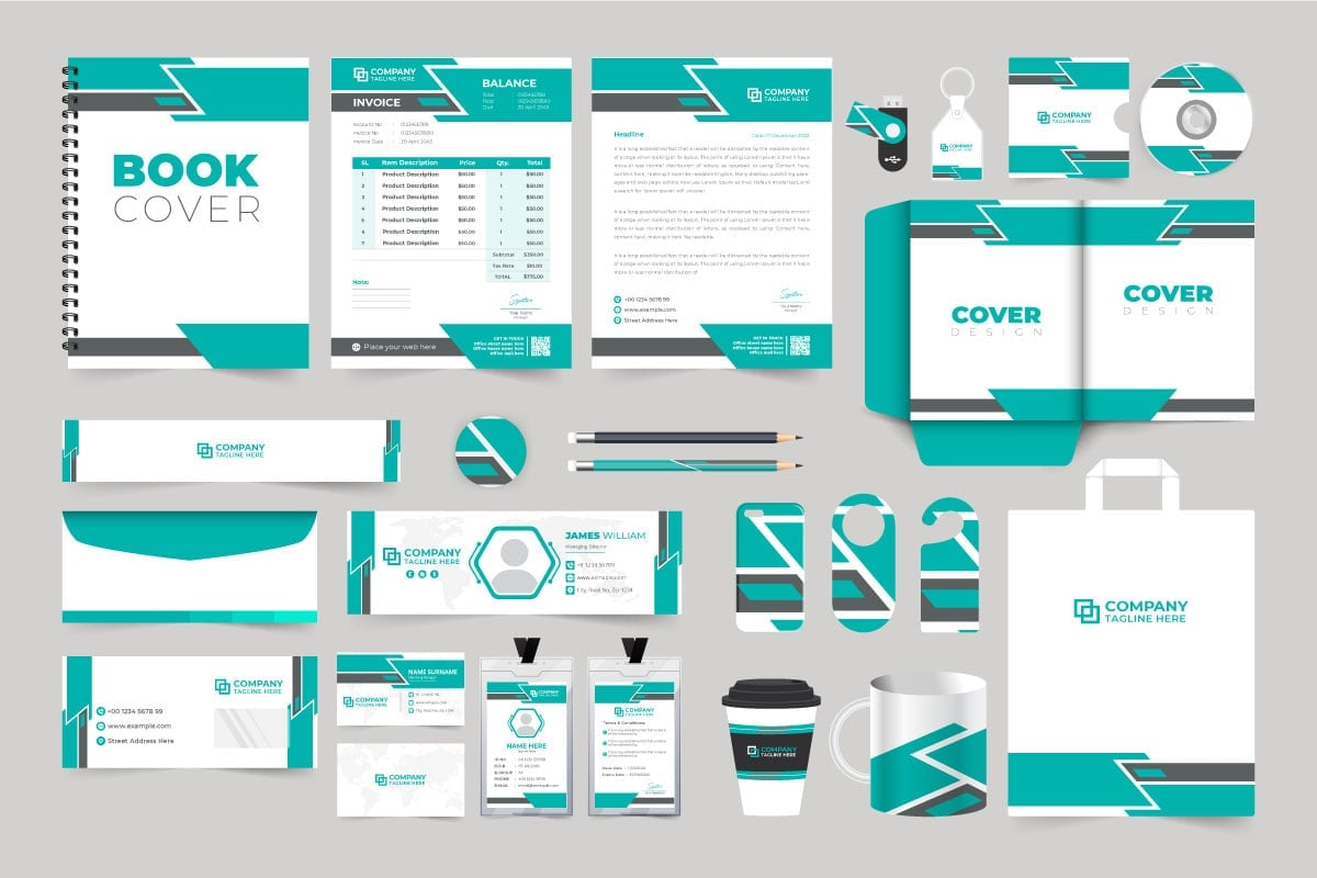 Kit Graphique #311022 Brand Guideline Divers Modles Web - Logo template Preview