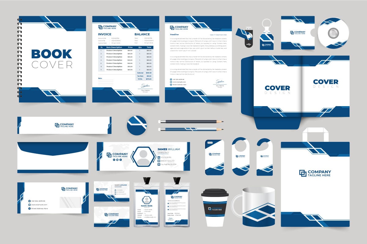 Kit Graphique #311055 Brand Guideline Divers Modles Web - Logo template Preview