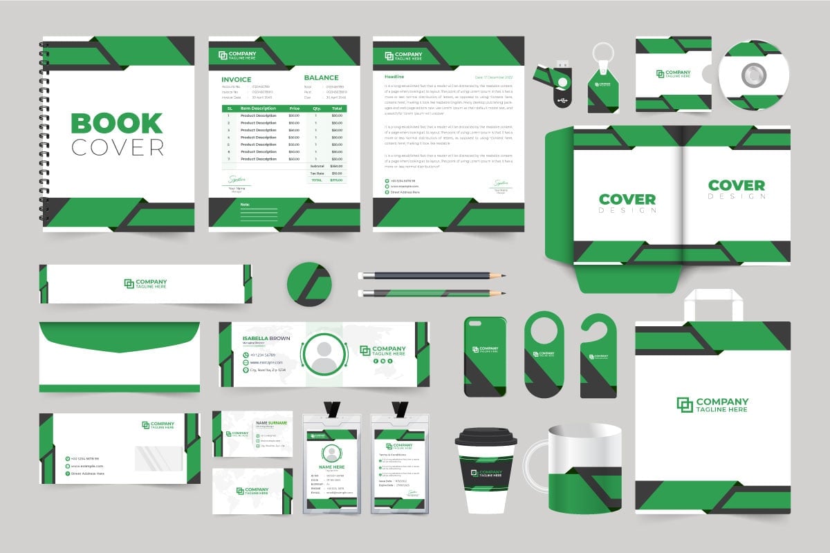 Kit Graphique #311056 Brand Guideline Divers Modles Web - Logo template Preview